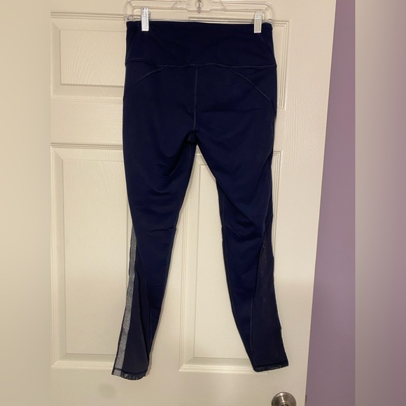 Victoria Sport Knockout Tight in Classic Navy/Foil Mesh - Picture 2 of 5